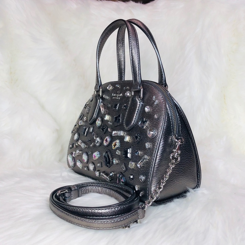 Kate Spade Laurel Way Embellished Mini Reiley Bag - Picture 2 of 8